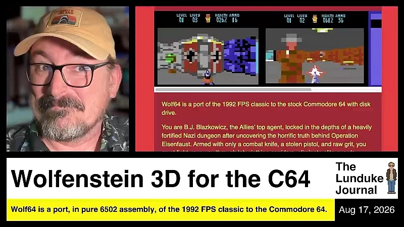 Wolfstein 3D for the C64