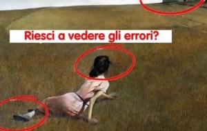 Riesci a vedere errori in queste opere?